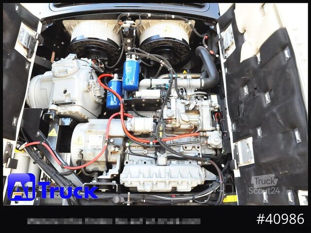 Reefer semitrailer KRONE SDR 27 Carrier 1950 Mt., Lift, Multitemp.