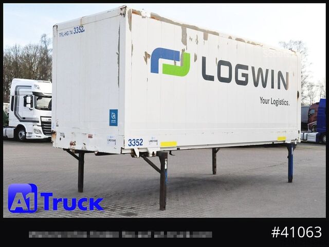 Swap body with box structure KRONE BDF 7,45 Koffer, Lager, Container,
