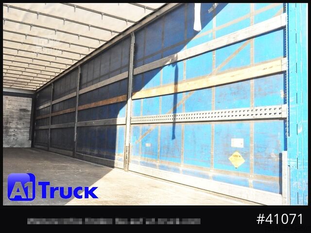 Open semitrailer with tarp SCHMITZ SD Tautliner, Code XL, Bahn, verzinkt