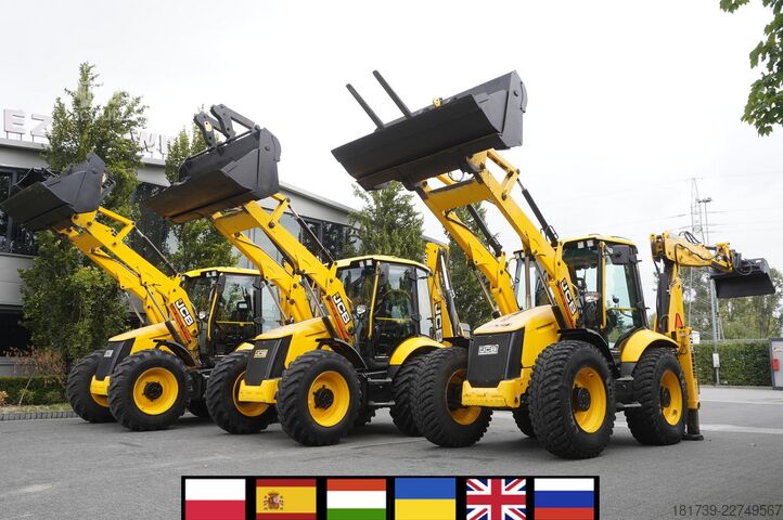 Traktorgraver JCB 4CX PRO / 3400 MTH! / 2022 / joysticks