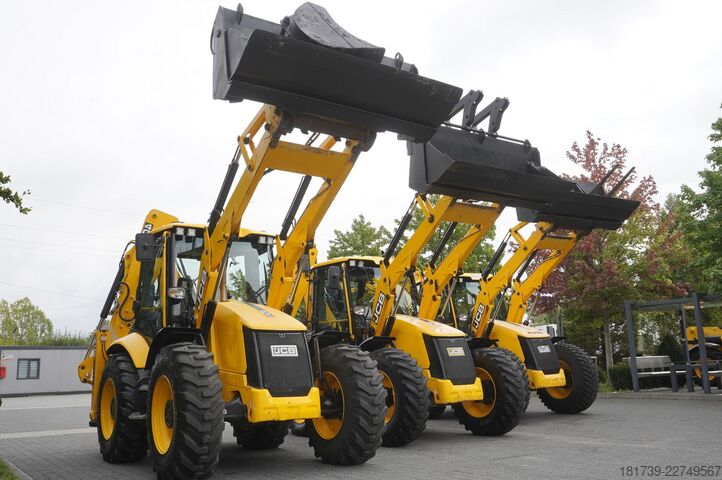 Traktorgraver JCB 4CX PRO / 3400 MTH! / 2022 / joysticks