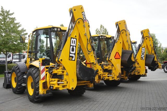 Traktorgraver JCB 4CX PRO / 3400 MTH! / 2022 / joysticks