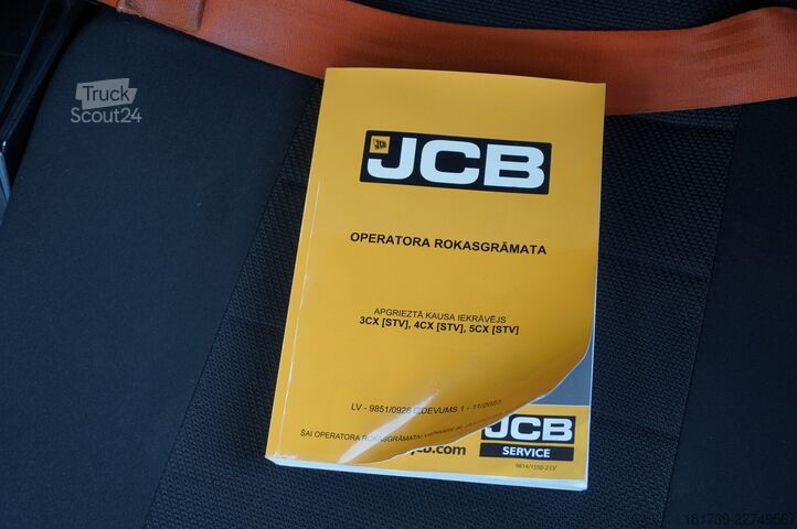 Traktorgraver JCB 4CX PRO / 3400 MTH! / 2022 / joysticks