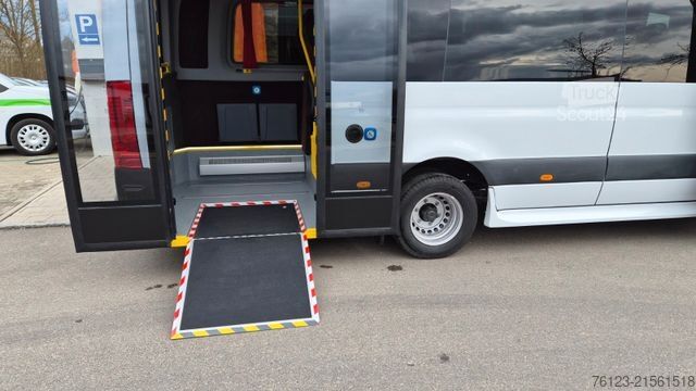 Minibús MERCEDES-BENZ Sprinter 517 Heckniederflur Vorlauffahrzeug
