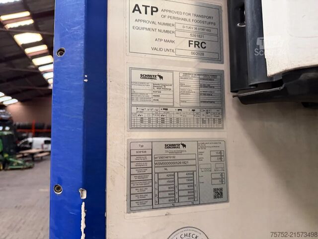 Transport chłodniczy/mrożony Schmitz Cargobull 3x!! SCB*S3B Thermo King SLX 400 2T LBW Bloemen...