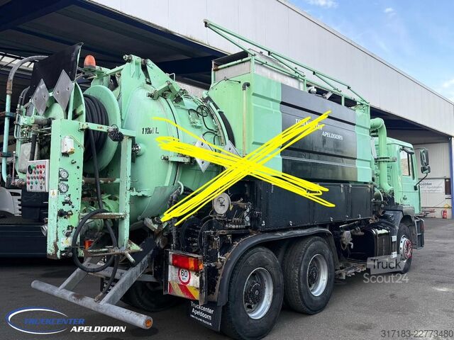 Chassis com cabina MAN 33.364 6x4 Big axles, Steel springs, Manuel