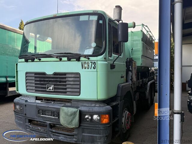 Chassis com cabina MAN 33.364 6x4 Big axles, Steel springs, Manuel