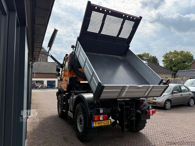 Tipper Unimog U 218 Kipper 4X4 AGRI Euro 6 PTO NL Kenteken 3 ...