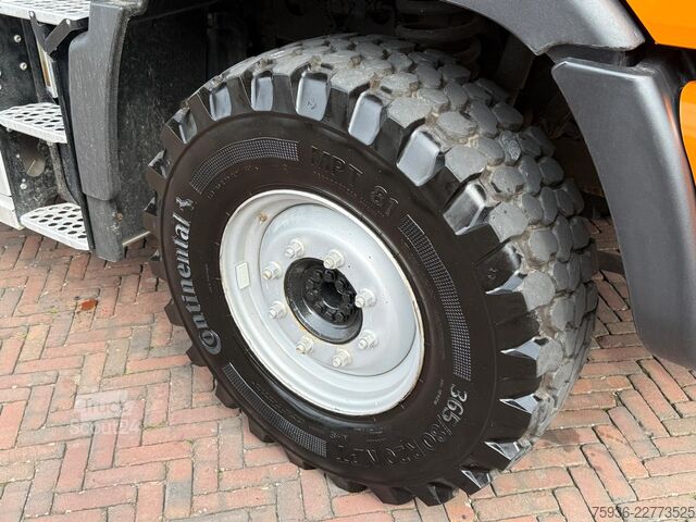 Tipper Unimog U 218 Kipper 4X4 AGRI Euro 6 PTO NL Kenteken 3 ...