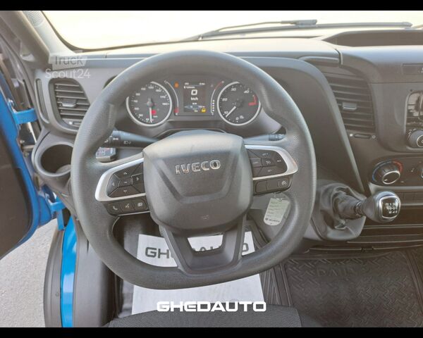حافلة صغيرة IVECO DAILY 35C18 3.0 RIBALTABILE CON GRU E RADIOCOMANDO