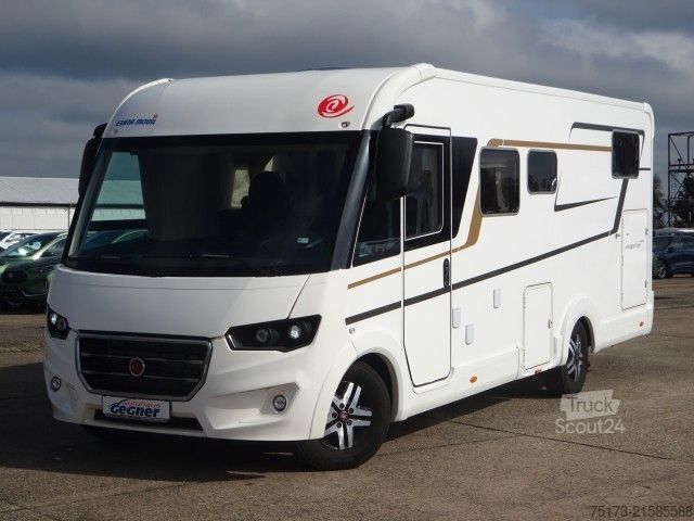 Integrated camper EURAMOBIL IL 720 EB Markise Navi Klimaaut. Hubbett