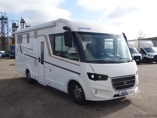 Integrated camper EURAMOBIL IL 720 EB Markise Navi Klimaaut. Hubbett