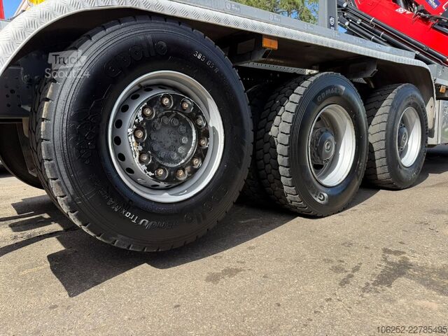 Sistema de braço de gancho Mercedes-Benz AROCS 3643 8x4 HOOKLIFT + 21m! CRANE FASSI F305...