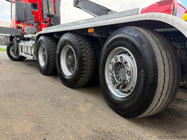 Sistema de braço de gancho Mercedes-Benz AROCS 3643 8x4 HOOKLIFT + 21m! CRANE FASSI F305...