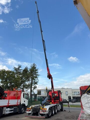 Sistema de braço de gancho Mercedes-Benz AROCS 3643 8x4 HOOKLIFT + 21m! CRANE FASSI F305...