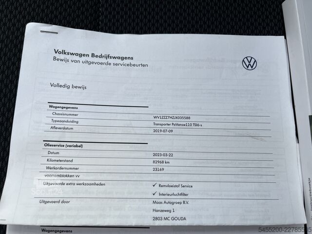 Station wagon con tetto alto VW Transporter 2.0 TSI L1H1 Benzine / CNG Dubbele ...