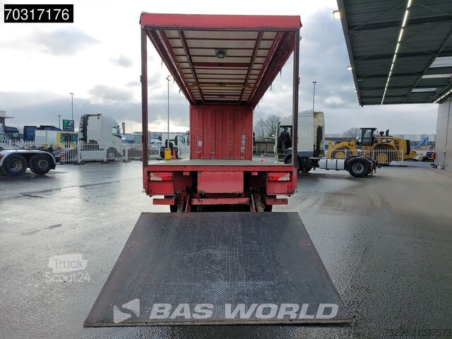 Curtain sided Scania P280 6X2 2500kg Ladebordwand Hydraulic Curtains...
