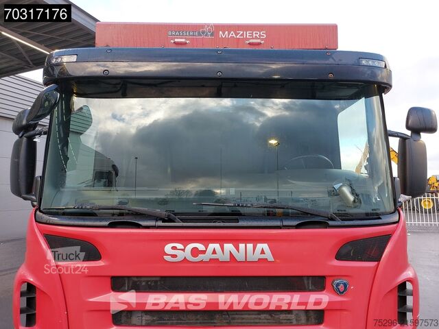 Curtain sided Scania P280 6X2 2500kg Ladebordwand Hydraulic Curtains...
