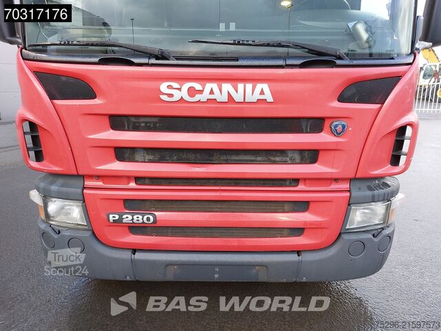 Curtain sided Scania P280 6X2 2500kg Ladebordwand Hydraulic Curtains...