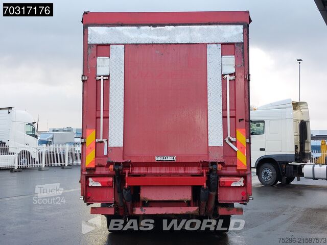 Curtain sided Scania P280 6X2 2500kg Ladebordwand Hydraulic Curtains...