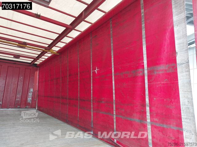 Curtain sided Scania P280 6X2 2500kg Ladebordwand Hydraulic Curtains...