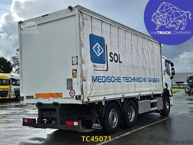 Sliding tarpaulin Renault T 380