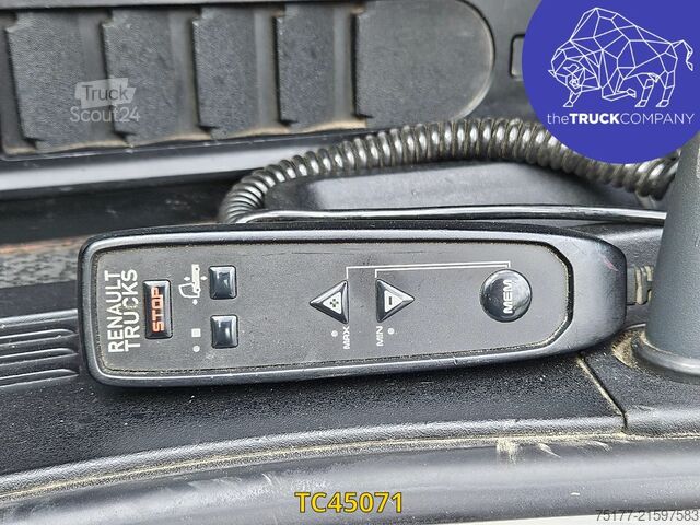 Sliding tarpaulin Renault T 380