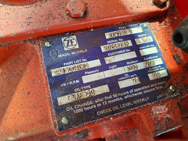 محرك SCANIA DI13 080M