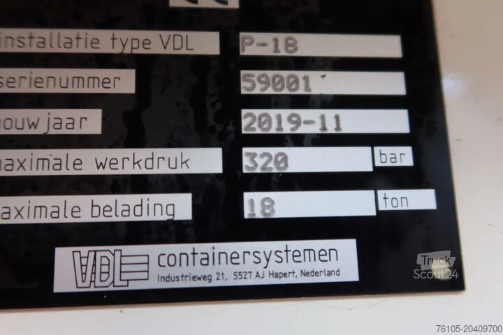 Kabelsysteem Volvo FE FE 320 6x2 Portaal VDL Systeem