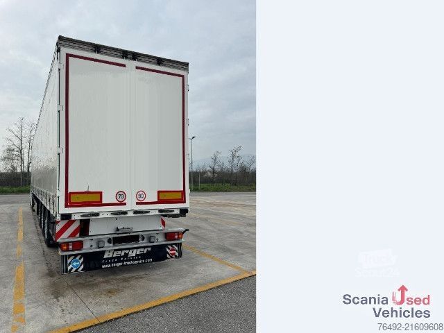 Remorcă deschisă Berger SAPL 24 LTN Tautliner