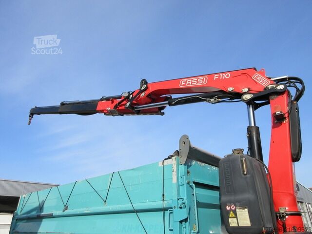 Tovornjak prekucnik iveco Stralis 310 3-S-Kipper Fassi-Kran Funk