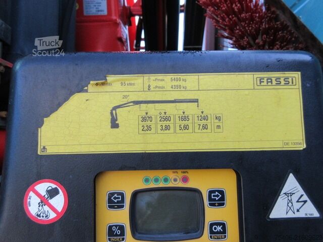 Tovornjak prekucnik iveco Stralis 310 3-S-Kipper Fassi-Kran Funk