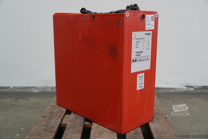 Baterie vysokozdvižného vozíku GRUMA 24 Volt 3 PzS 375 Ah