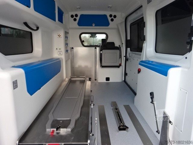 Пожежна машина FORD Transit 350L2 AT KTW Rettung Rampe