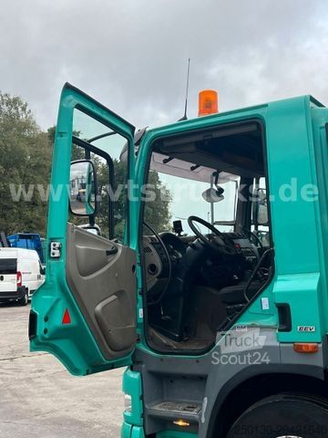 Tovornjak s ploščadjo DAF CF 85.410 6x2 Pritsche Atlas Kran