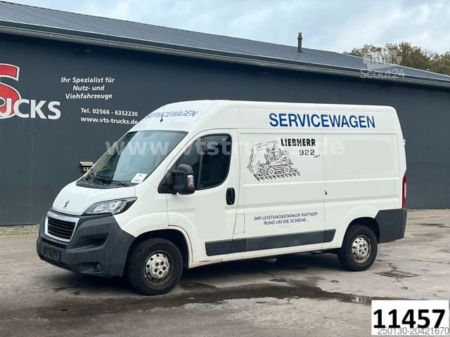 Højt tag varevogn PEUGEOT Boxer Kasten Hochdach Pro 4x2