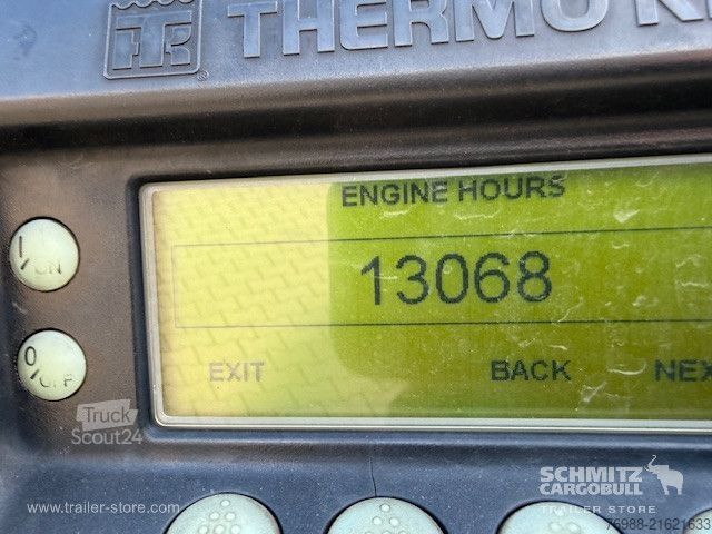 Reefer semitrailer Schmitz Cargobull Tiefkühler Multitemp Trennwand Ladebordwand