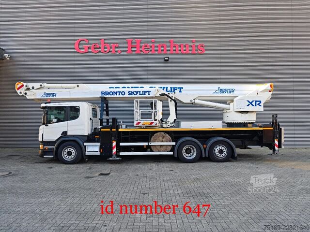 Pacelšanas platforma Scania P360 6x2 Bronto Skylift S56XR