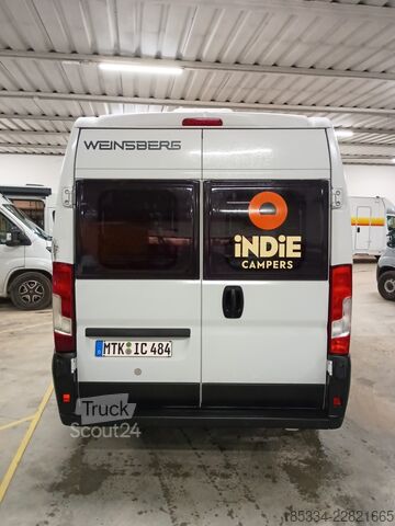 кемпер Fiat Ducato Weinsberg Carabus 2023 Manuel | L3H2