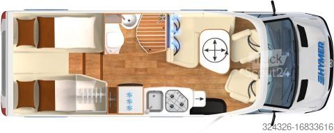 Caravana semiintegrada Hymer/Eriba ML-T 580 *NEU*Allrad*16"Stollenreifen