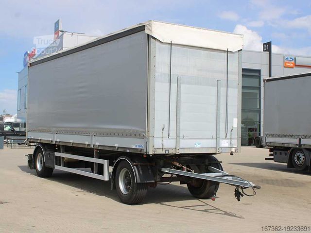 Otwarta przyczepa z plandeką PANAV PV018H, SIDEWALLS