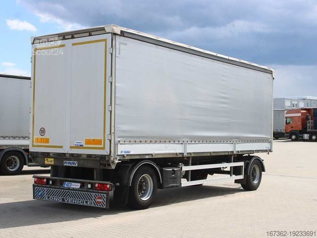Otwarta przyczepa z plandeką PANAV PV018H, SIDEWALLS