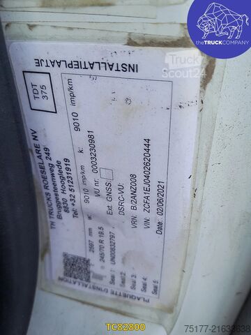 Schuifzeil Iveco EuroCargo 120 E25