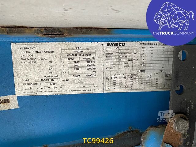 Транспортиране в хладилник/замразено Lag O-3-39 FR2