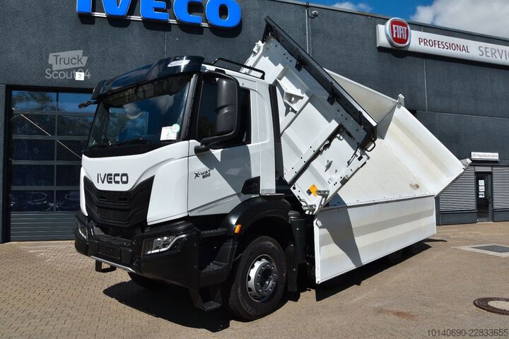 Tristrani prekucnik IVECO X-WAY AD360X50Z HR OFF 3S-Kipper MEILLER Bordmat