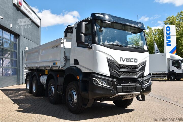 Tristrani prekucnik IVECO X-WAY AD360X50Z HR OFF 3S-Kipper MEILLER Bordmat