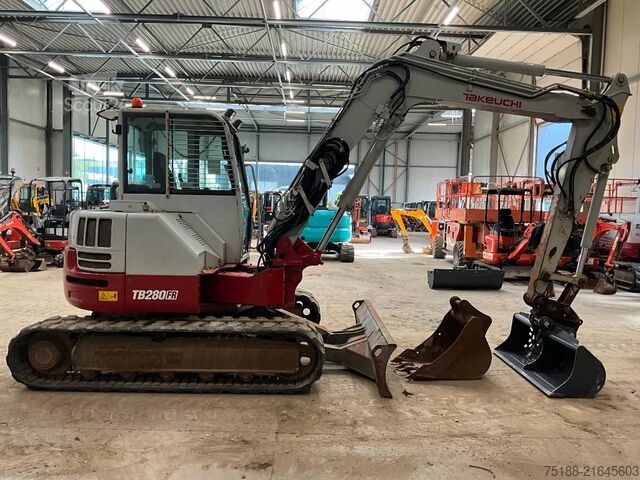 Mini bager Takeuchi TB 280 FR