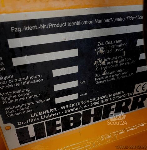Utovarivač na točkovima LIEBHERR L 514 Stereo Speeder -kein 509 508 524 528
