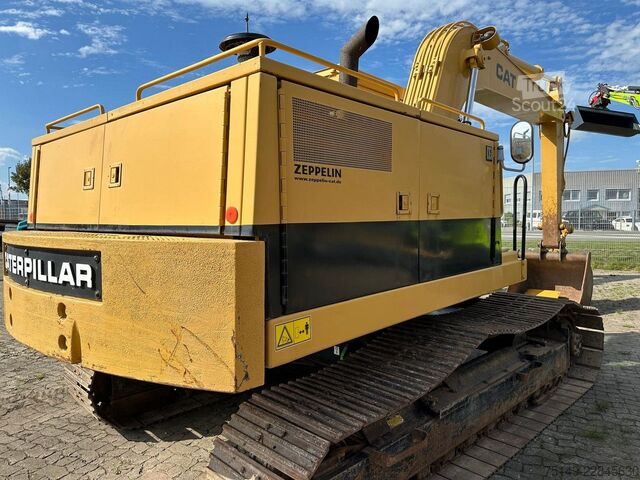 Lančani bager CATERPILLAR 215 LC, Tieflöffel 1m³, 4.430 Std., TOP-Zustand