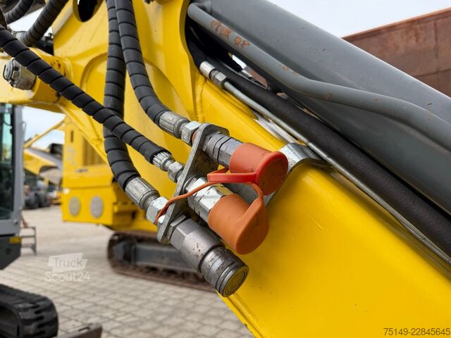 Minigraver WACKER ET 35/E16-01, VDS, Hydr. S.W.S., Löffelpaket